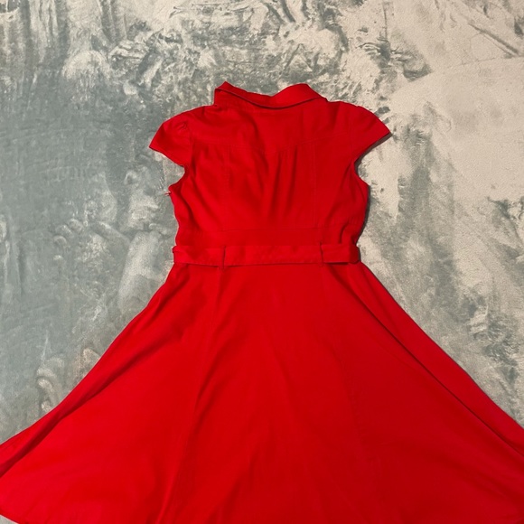 ModCloth red retro a-line dress - Picture 6 of 6